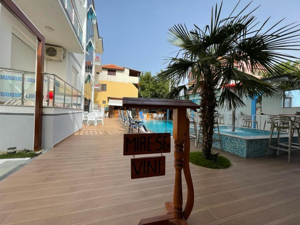 Brian Hotel Velipojë Dış mekan fotoğraf